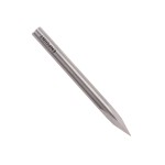 Enpoint Pyramid Engraving Tool 1/8" 3.175mm Shank 30 Degree 0.1mm Tip Dia Sign Making Carving Tools CNC Router Bits with 3 Cutting Edges for Copper Aluminum Redwood Hardwood PVC MDF PCB