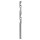 Enpoint Spiral Milling Cutter, 1/8” Shank 3.175mm Cut Diameter 32mm Flutes Length Carbide End Mill, Solid Tungsten Steel Single Flute CNC Router Bit Cutting Tool for Acrylic PVC MDF Wood PCB