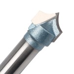 Enpoint Woodwroking Carbide-Tipped Beadboard Router Bit 1/4