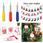 Enpoint 45 Degree Standard Cutting Blades, 100 PCS Cutting Blades for Cricut Explore Air/Air 2 Maker Expression 30 Degree 60 Degree Deep Cut Vinyl Fabric Cutting Replacement Blades