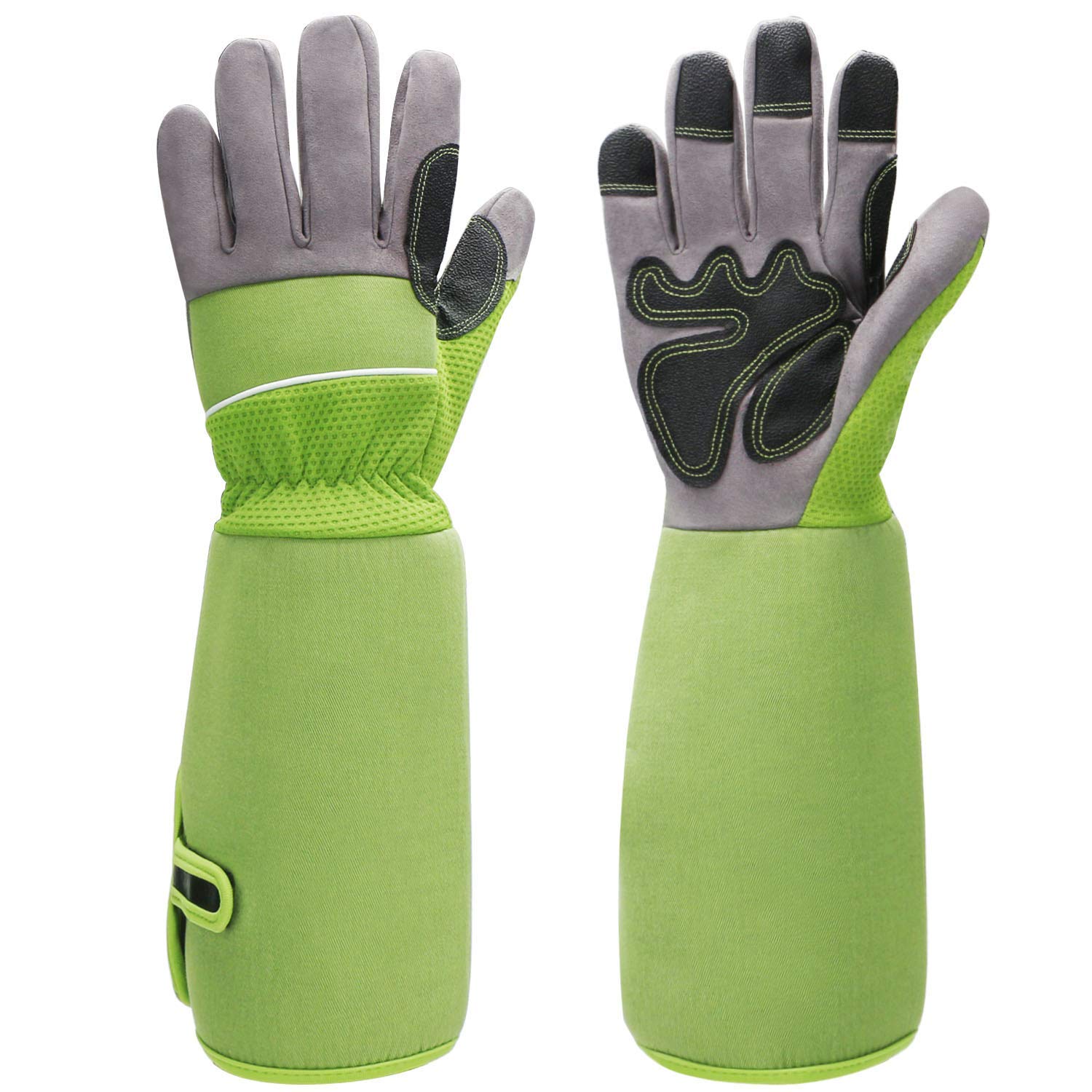 Professional Rose Pruning Gloves Enpoint Long Leather Gardening