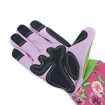 Segove Women Long Gardening Gloves, Rose Pruning Gloves with Reinforced Fingertips, 10.5cm / 4.13inch Palm Width Puncture & Thorn Proof Glove with Long Forearm Protection for Flower Planting Pruning