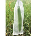 18 x 6 Inch 50 PCS Long Netting Bags, ENPOINT Garden Vegetable Barrier Cover Bag for Eggplant, Loofah, Cucumber Fruit Protection from Insect Mosquito Bug