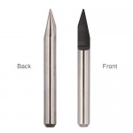High-precision Carbide Metal Engraving Tool Bits 3.175mm 1/8" Shank 30 Degree 0.3mm Tip Dia CNC Engraving Machine V-Bits Woodworking Engraving Knief (Pack of 5)