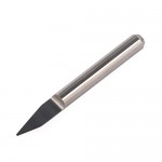 High-precision Carbide Metal Engraving Tool Bits 3.175mm 1/8" Shank 30 Degree 0.3mm Tip Dia CNC Engraving Machine V-Bits Woodworking Engraving Knief (Pack of 5)