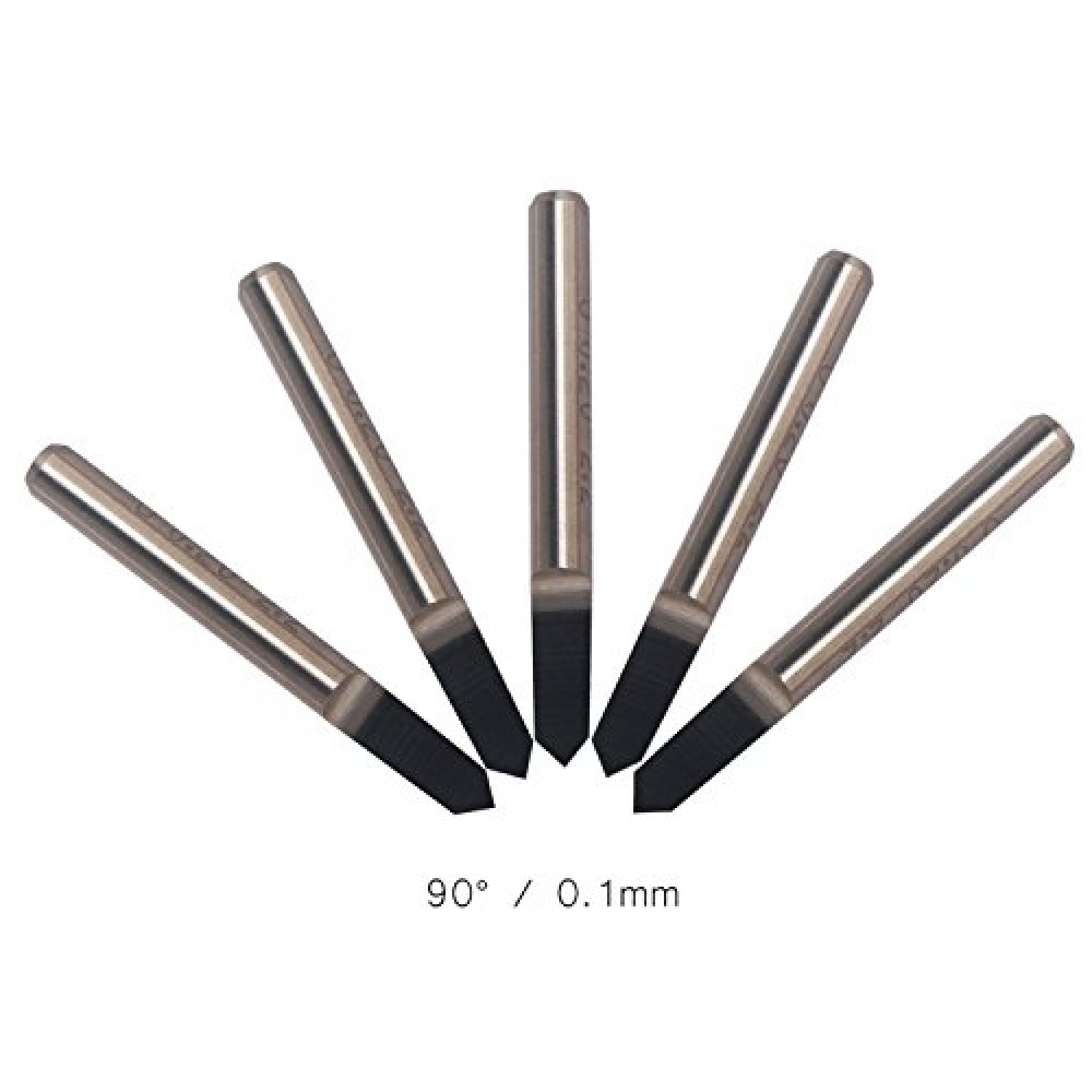 Highprecision Carbide Metal Engraving Tool Bits 3.175mm 1/8" Shank 90