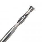 Precision Carbide Solid End Mill 2-Flute 1/8" 3.175mm Shank 1/8" Cutter Dia 17mm Flute Length CNC Milling Machine Router Bits Metalworking for Aluminum Acrylic Wood Plastic PVC MDF: Home Improvement