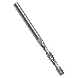 5x 1//8/'/' 2 Two Straight Flute Engraving Pyramid CNC Bit Router Endmill 30° 0.1mm