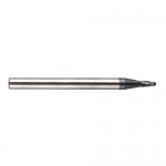 ENPOINT TiAlN Coating Aluminum Stainless Steel Cutting 2-Flute Ball nose End Mill 5/32